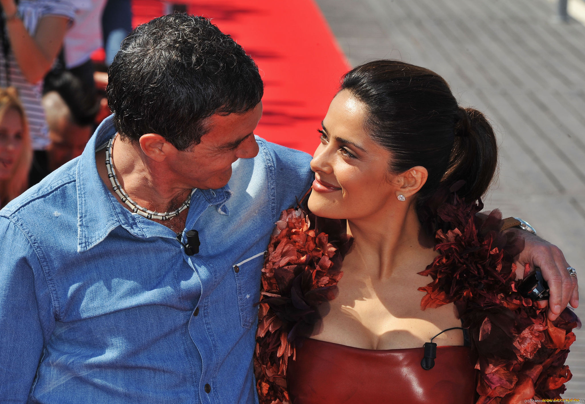 salma, hayek, and, antonio, banderas, , 
